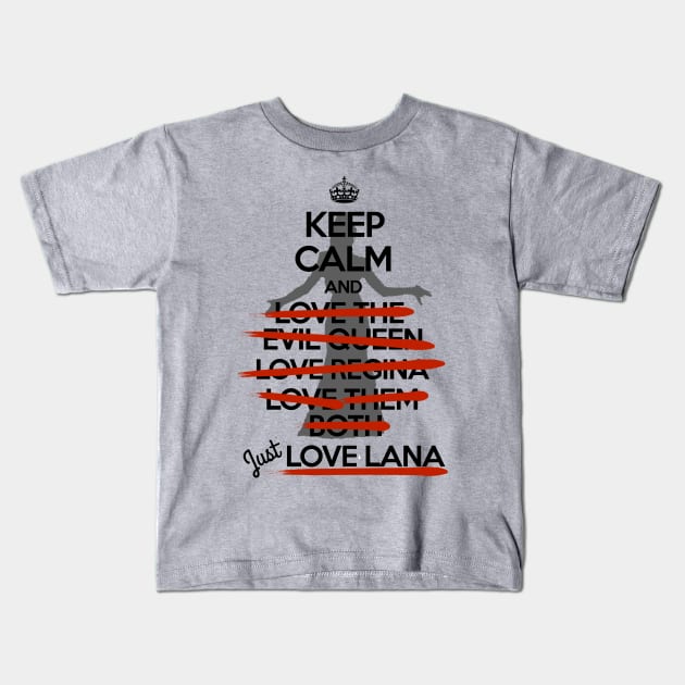 Love Lana Parrilla Kids T-Shirt by farnerdy